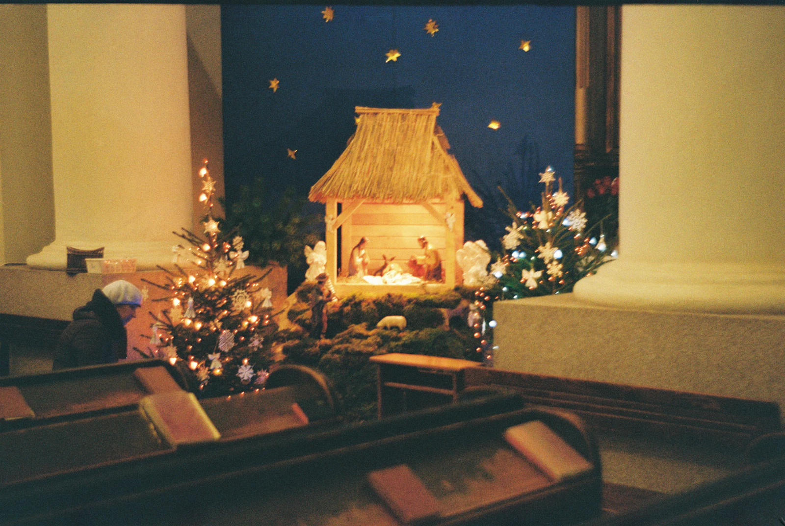 Jingles McSprocket's cozy North Pole workshop filled with colorful toys in progress